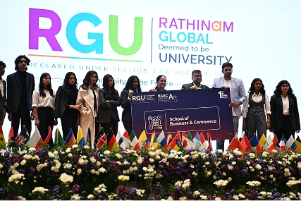 School of Business and Commerce building at Rathinam Global University